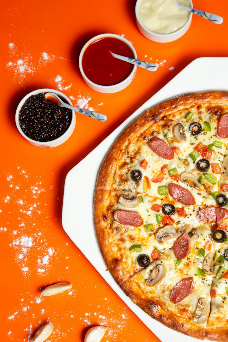 Chicken Pepperoni Pizza